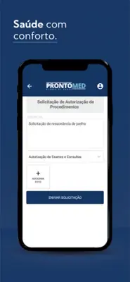 Prontomed Saúde android App screenshot 0