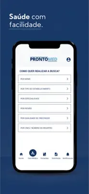 Prontomed Saúde android App screenshot 1