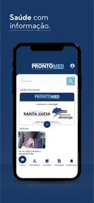 Prontomed Saúde android App screenshot 2